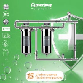 Lọc tổng đầu nguồn âm trần cho căn hộ chung cư Geyser Ecotar 2Fs