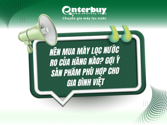 Nên mua máy lọc nước RO của hãng nào? Gợi ý sản phẩm phù hợp cho gia đình Việt