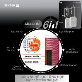 Lọc tổng đầu nguồn trên đường ống lắp âm trần cho căn hộ chung cư Geyser Ecotar 1F2Ss
