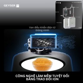 Lọc tổng đầu nguồn trên đường ống lắp âm trần cho căn hộ chung cư Geyser Ecotar 1F2Ss