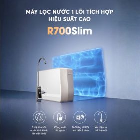 Máy lọc nước đặt gầm 1 lõi A.O.Smith R700SLIM [NEW] tích hợp hiệu suất cao