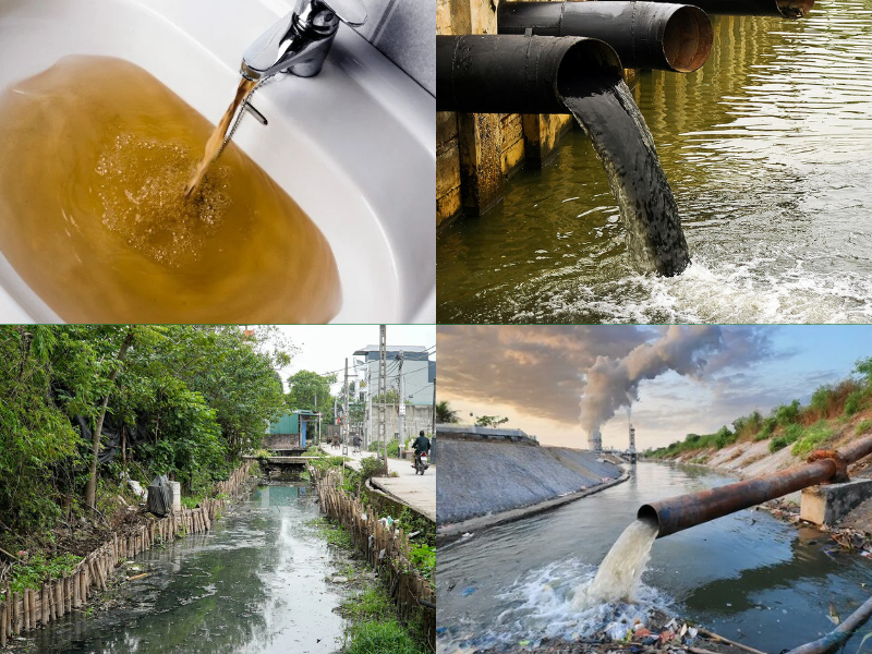 Thực trạng ô nhiễm nguồn nước sinh hoạt