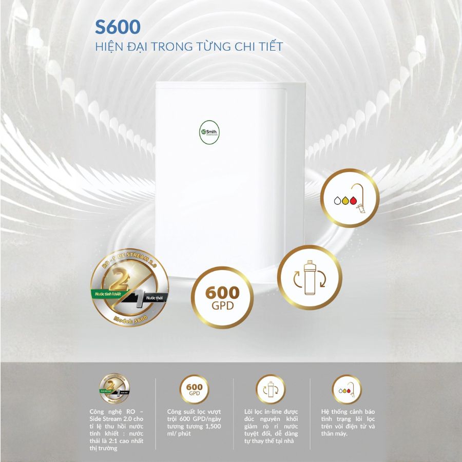 A.O. Smith S600