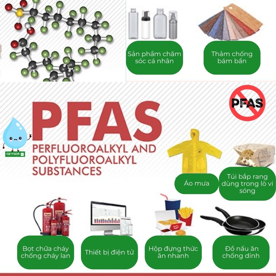 PFAS gồm những chất nào?