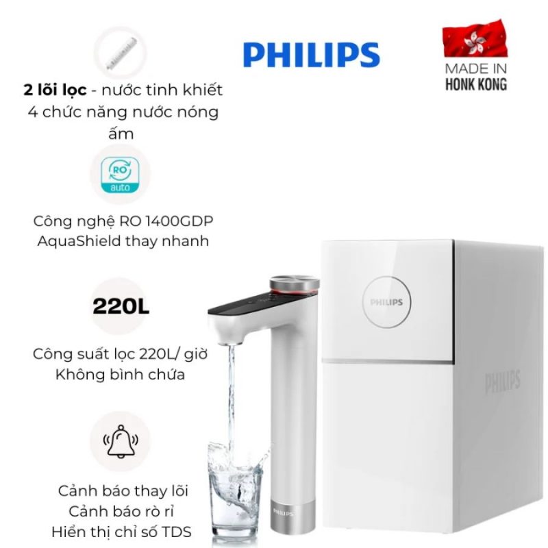 Máy lọc nước để gầm RO Philips AUT7005/97