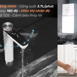 Vòi điện tử thông minh & màn hình TDS theo thời gian thực