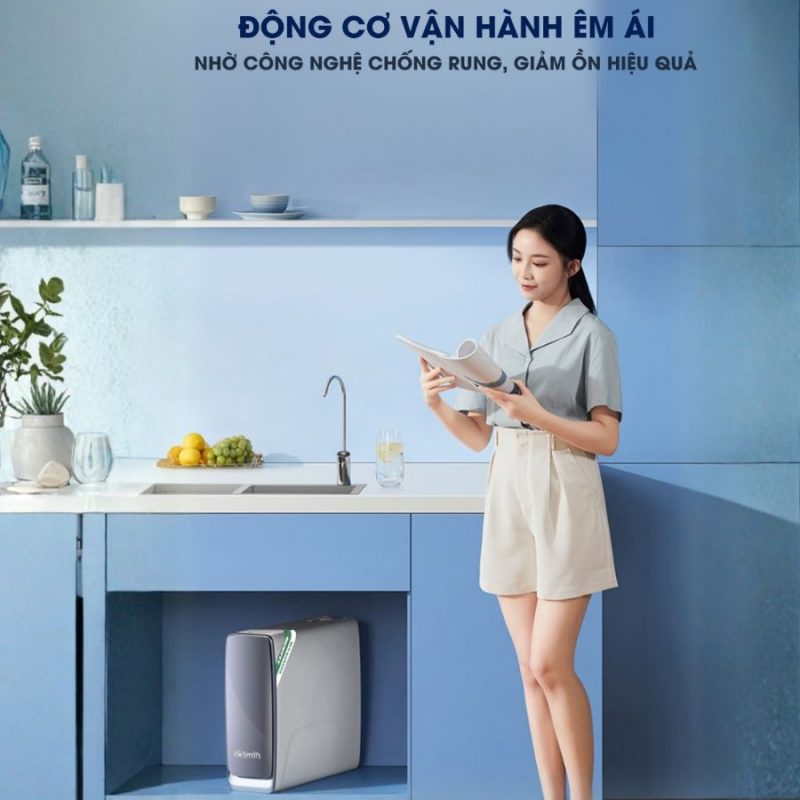 Máy lọc nước A.O.Smith X1000 để gầm chất lượng tuổi thọ lõi lọc cao nhất hiện nay