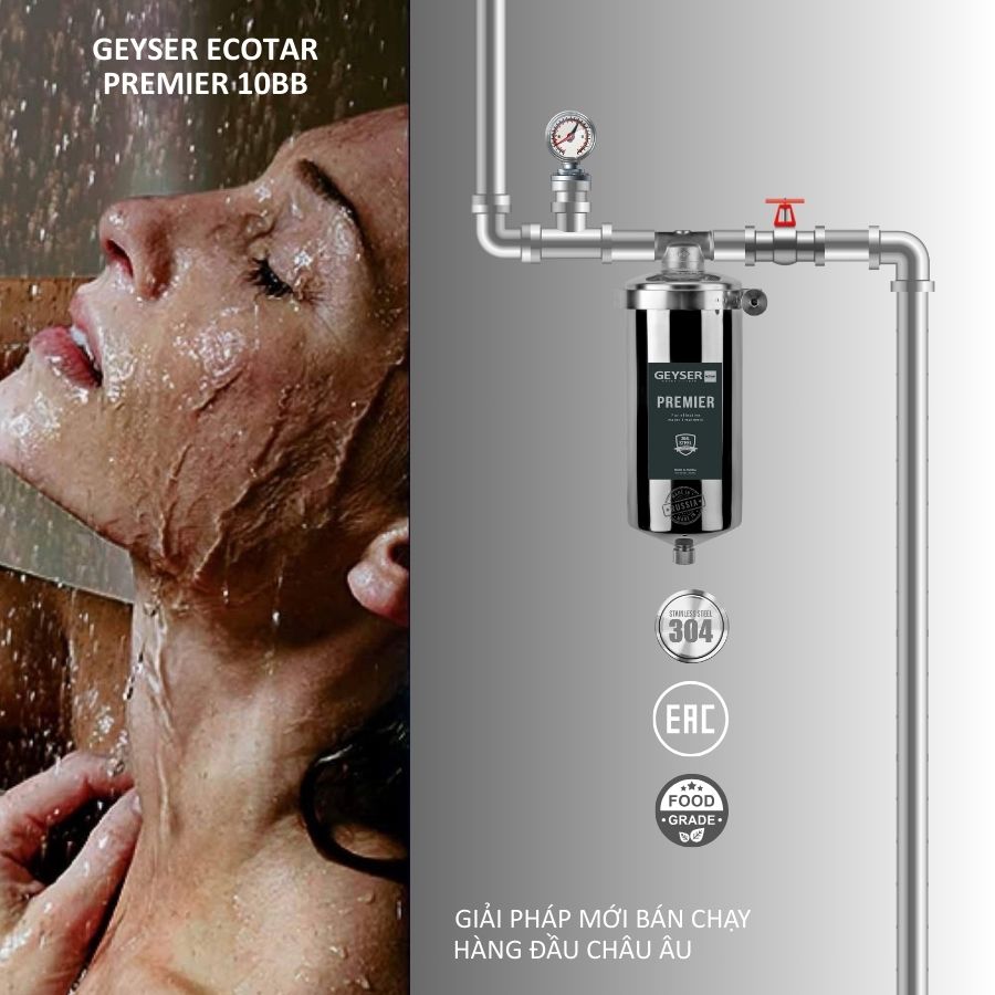 bộ lọc nước sinh hoạt Geyser Ecotar Premier 10BB