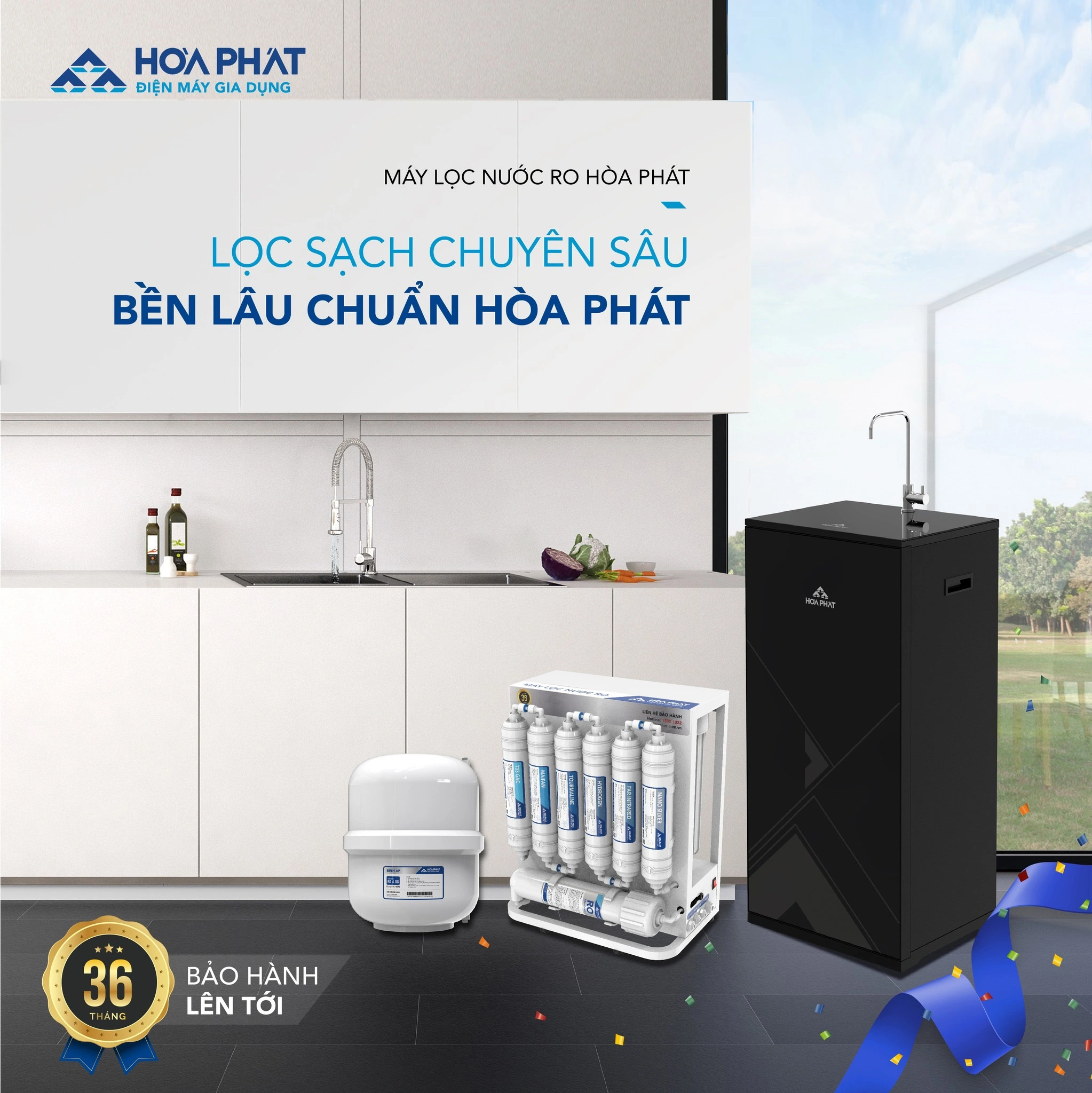 Ưu điểm của máy lọc Hòa Phát