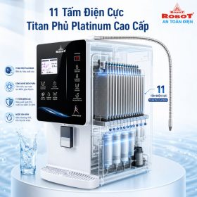 Máy lọc nước điện giải ion kiềm Robot ionQueen 1113 mới chính hãng