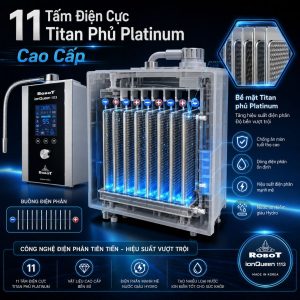 11 Tấm Điện Cực Titan Phủ Platinum Cao Cấp