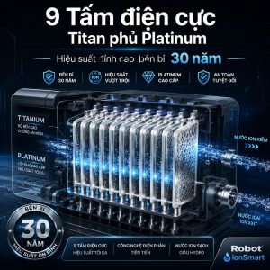 9 Tấm điện cực Titan phủ Platinum - Hiệu suất đỉnh cao, bền bỉ 30 năm
