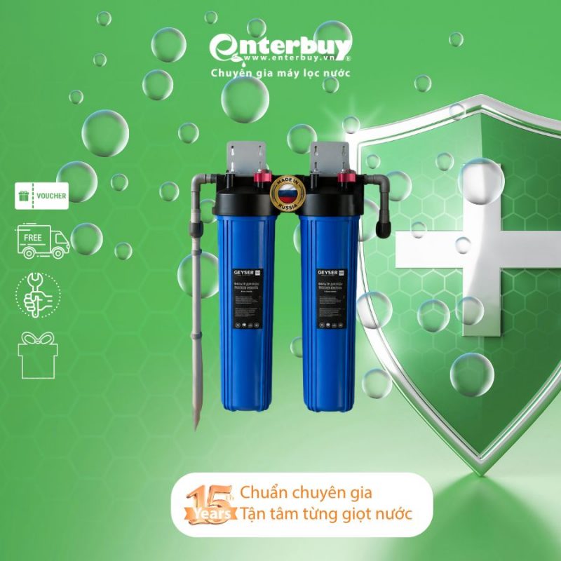 Bộ lọc nước tổng đầu nguồn Geyser Ecotar ECO