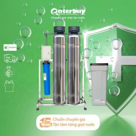 Bộ lọc tổng đầu nguồn gia đình KG1054TL2-INOX, Van tự động, Xử lý Canxi
