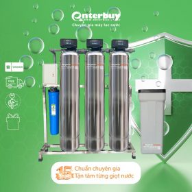 Bộ lọc tổng đầu nguồn gia đình KG1054TL3-INOX, Van tự động, Xử lý Canxi