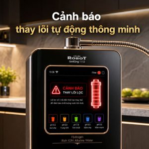 Cảnh báo thay lõi tự động thông minh