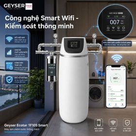 Lọc tổng đầu nguồn Geyser Ecotar 1F10S Smart