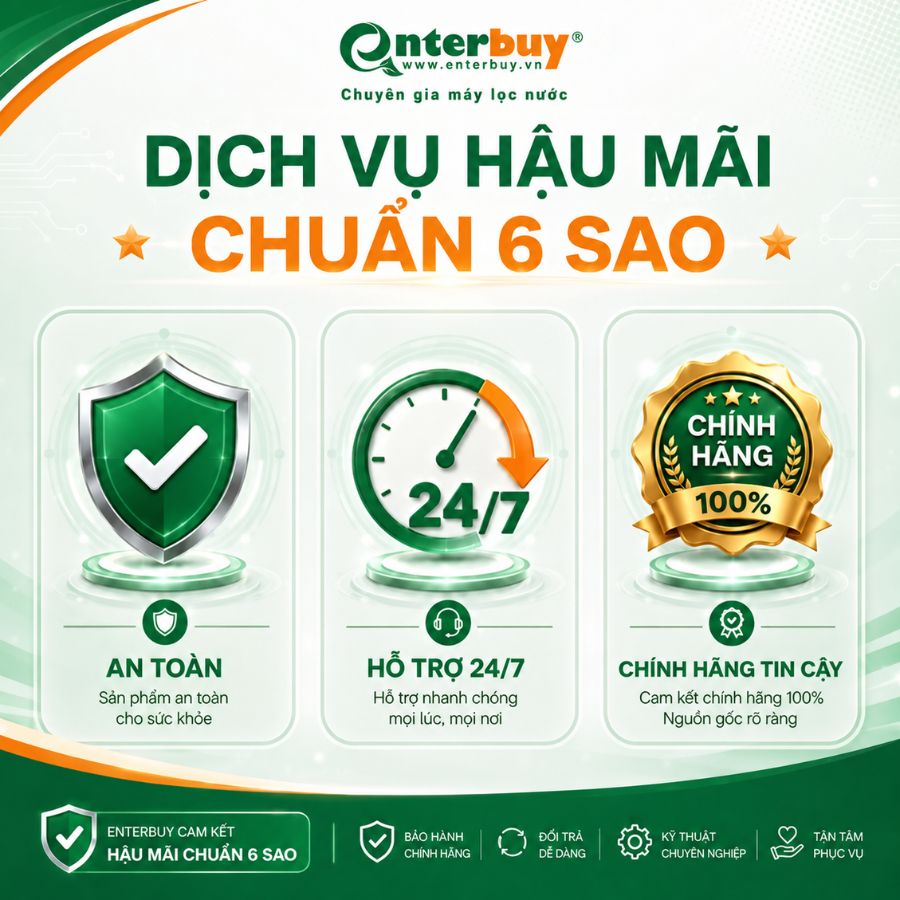 DỊCH VỤ HẬU MÃI CHUẨN 6 SAO