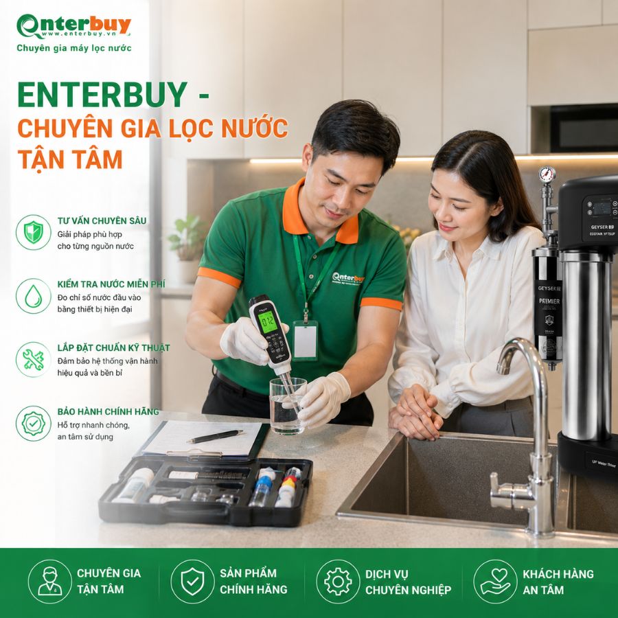 Enterbuy - Chuyên gia lọc nước tận tâm