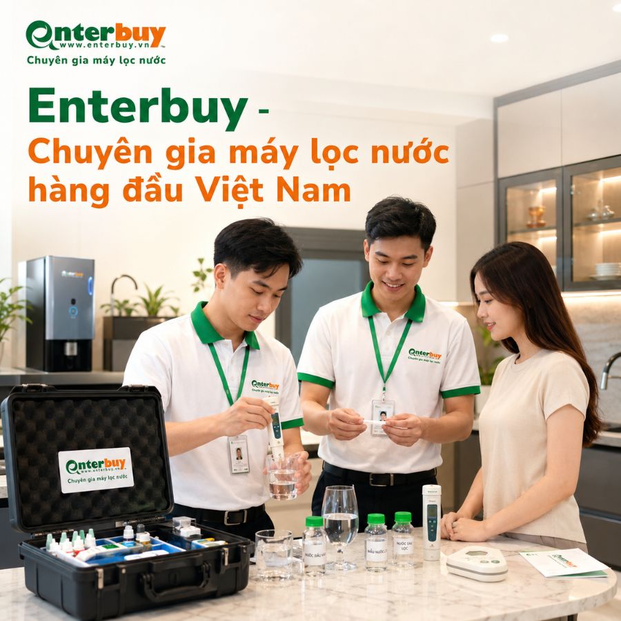 Enterbuy - Chuyên gia máy lọc nước hàng đầu Việt Nam