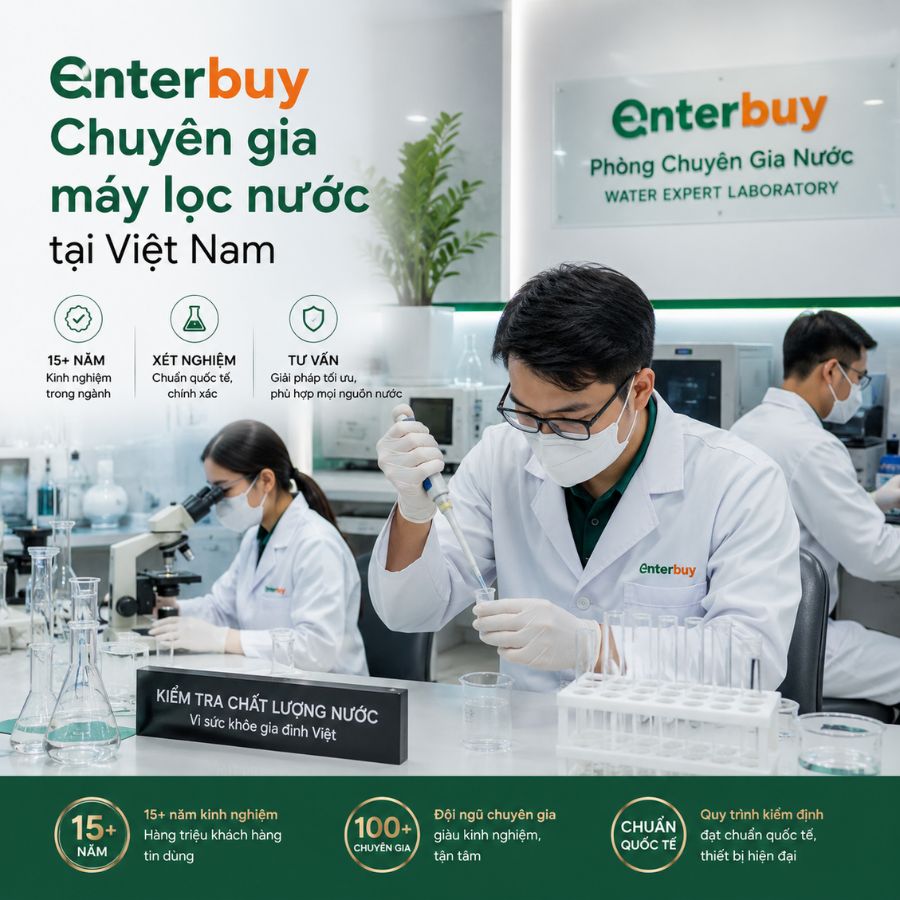 Enterbuy - Chuyên gia máy lọc nước tại Việt Nam