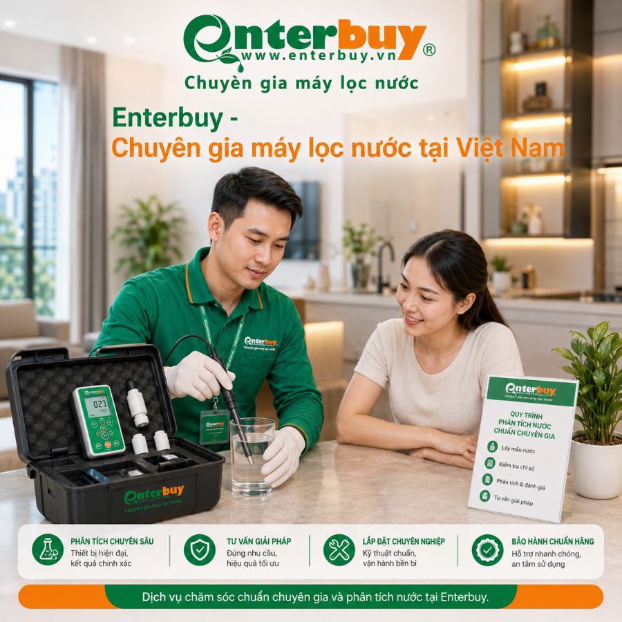 Enterbuy - Chuyên gia máy lọc nước tại Việt Nam