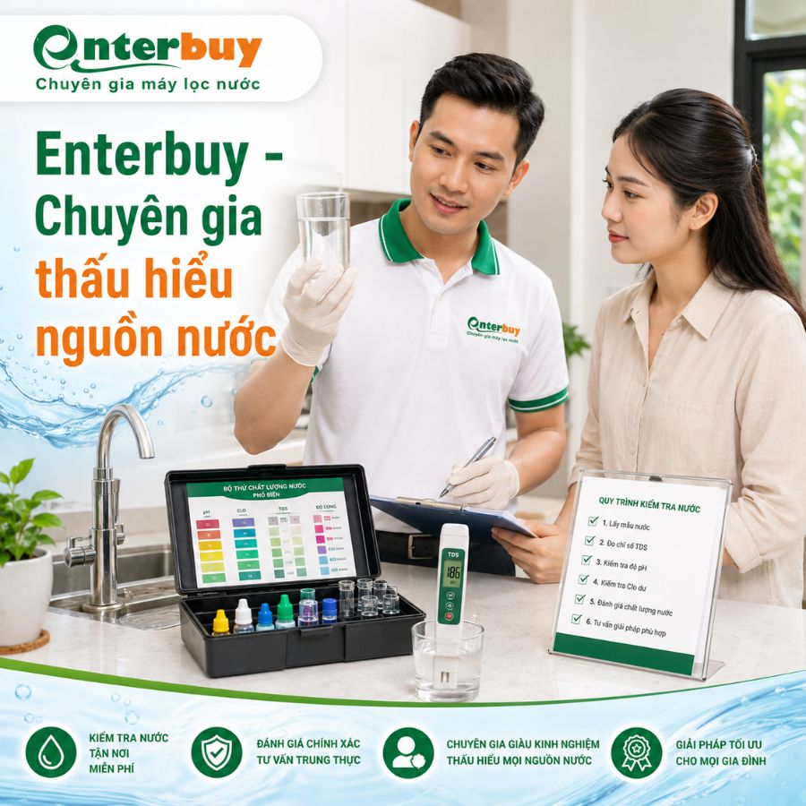 Enterbuy - Chuyên gia thấu hiểu nguồn nước