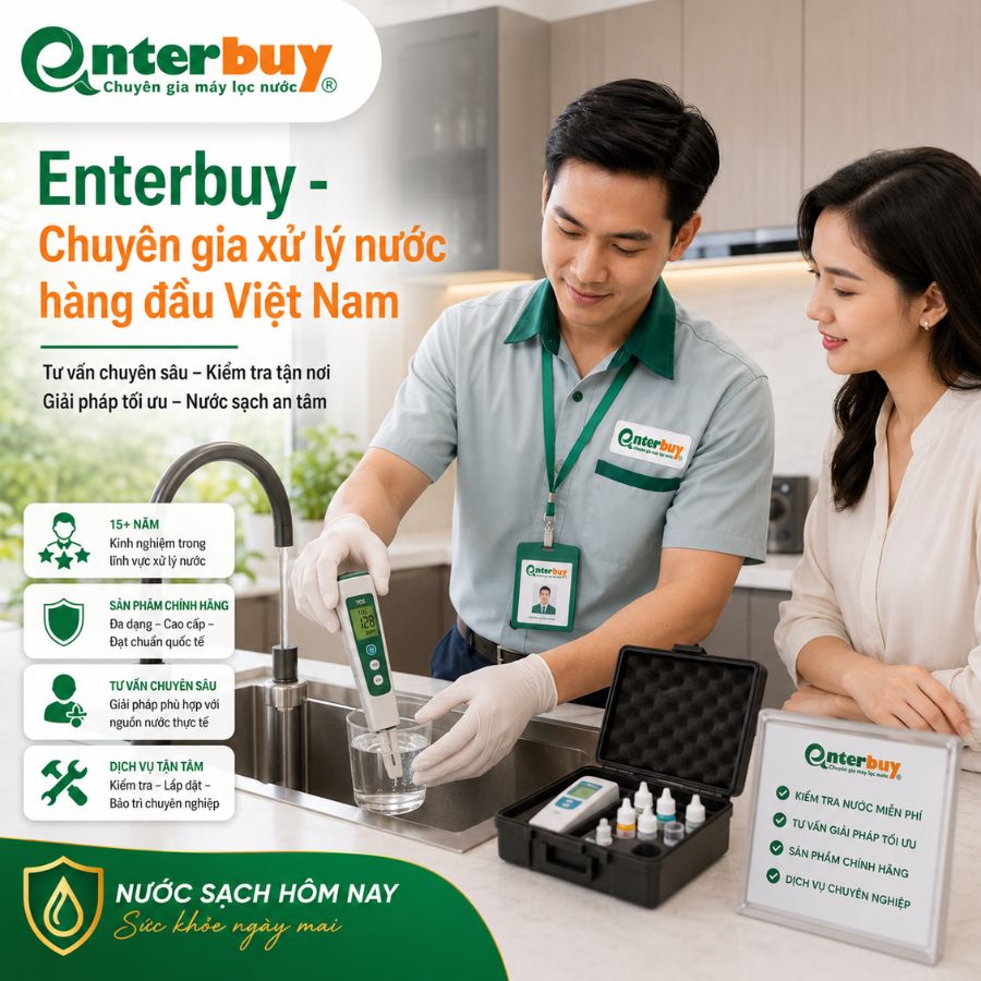 Phòng Chuyên gia nước (Thành lập 2015) – Độc quyền tại Enterbuy