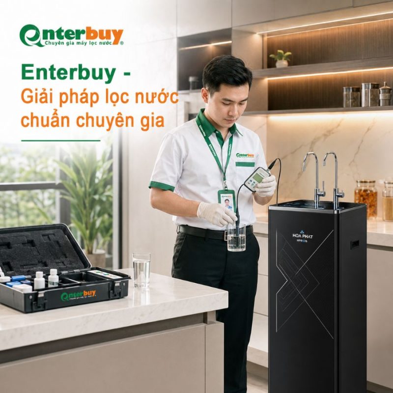 Máy lọc nước Hòa Phát HPR526 - 11 Lõi lọc