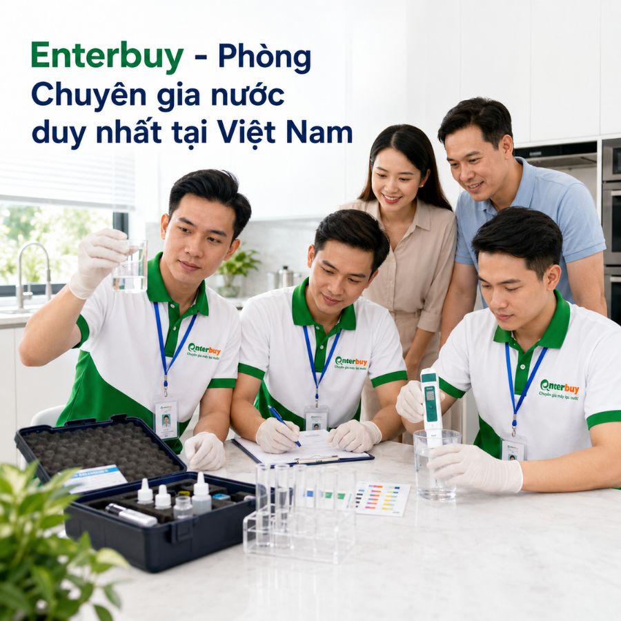 Enterbuy - Phòng Chuyên gia nước duy nhất tại Việt Nam