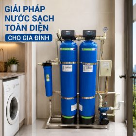 Bộ lọc nước tổng đầu nguồn Kangaroo KG1054T3, Van tự động
