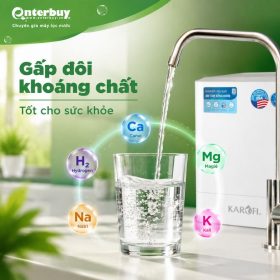 Máy lọc nước Karofi KAQ-U65 - 10 Lõi Mẫu Mới 2026