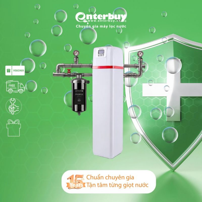 Lọc tổng đầu nguồn Geyser Ecotar 1F10F Smart