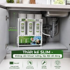 Hydrogen KGHP12K - Thiết kế SLIM - Không cần khoan tường, lắp đặt dễ dàng