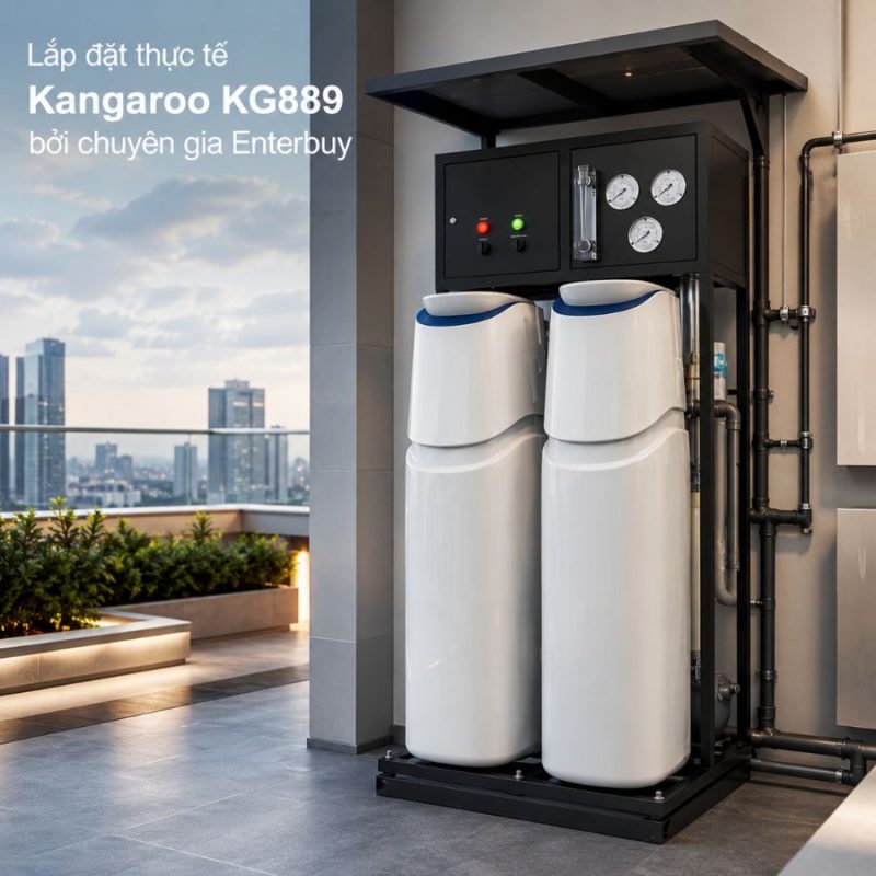 Máy lọc nước tổng đầu nguồn Kangaroo KG889 - chất lượng