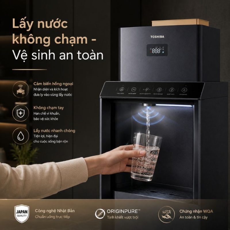 Máy Lọc Nước Toshiba Originpure™ TWP-W2398SVN(M)
