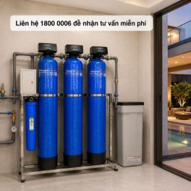 Bộ lọc tổng đầu nguồn gia đình KG1054TL3, Van tự động, Xử lý Canxi