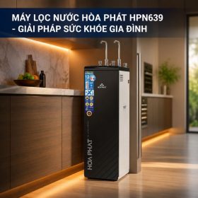 Máy lọc nước RO nóng lạnh Hòa Phát HPN639