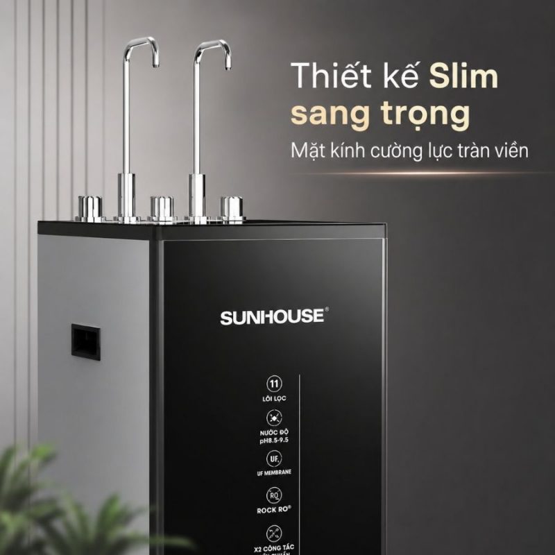 Máy lọc nước RO UltraPURE SUNHOUSE 11 lõi SHA76623KL