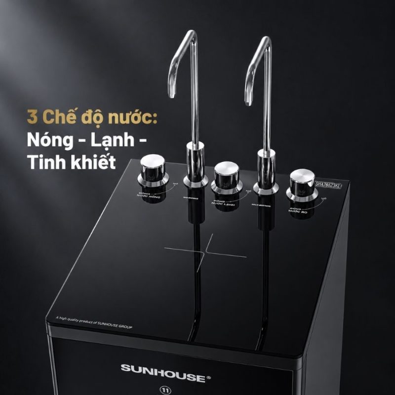Máy lọc nước RO UltraPURE SUNHOUSE 11 lõi SHA76623KL