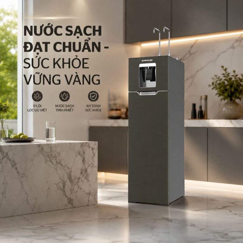 Máy lọc nước RO UltraX SUNHOUSE 11 lõi SHA76668SH