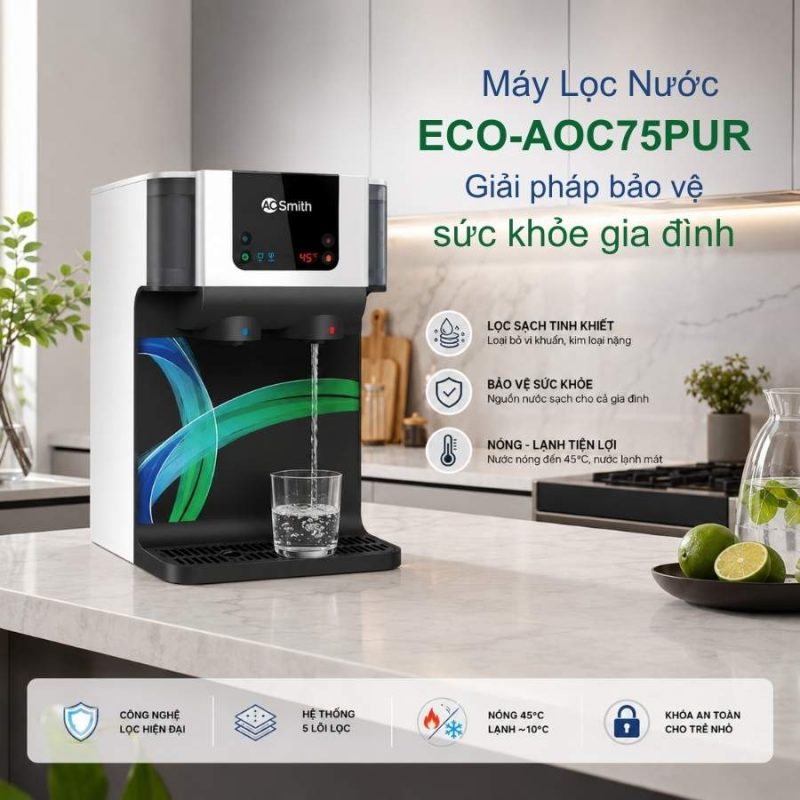 Máy lọc nước A.O.Smith ECO-AOC75PUR