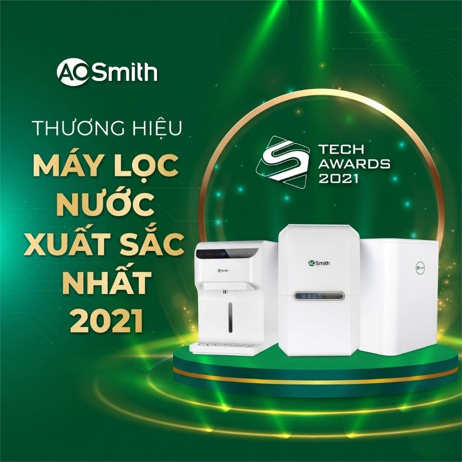 A.O.Smith - Thương hiệu máy lọc nước xuất sắc nhất 2021