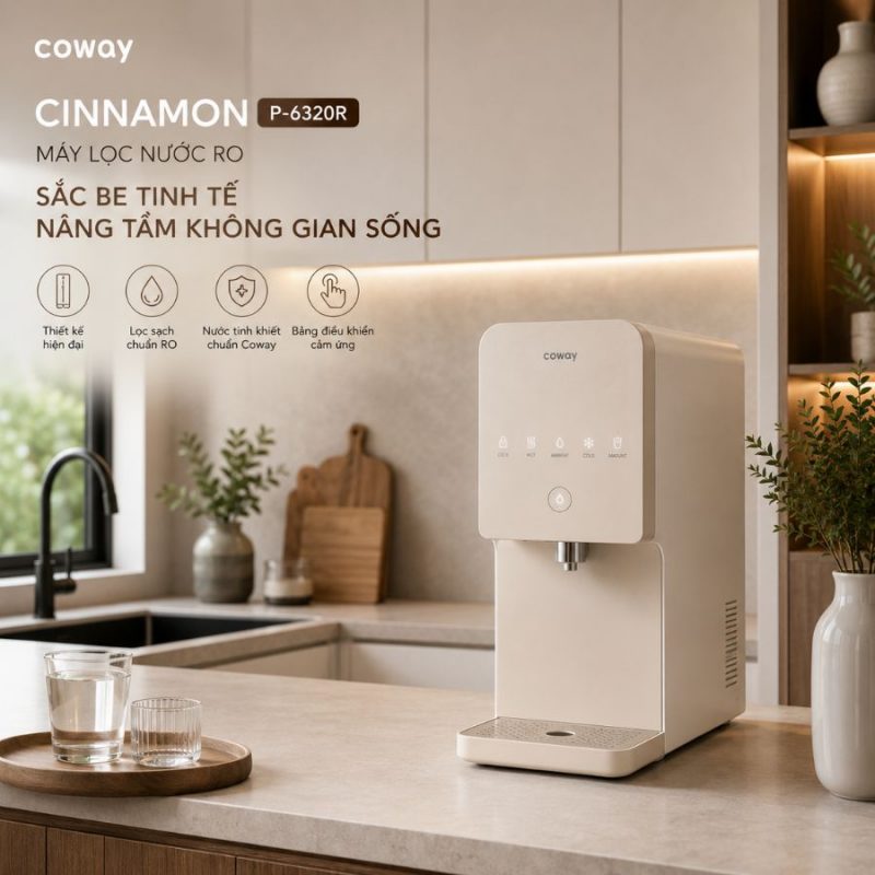 Máy lọc nước Coway Cinnamon P-6320R