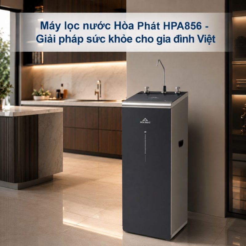 Máy lọc nước Hòa Phát HPA856 - 12 lõi lọc