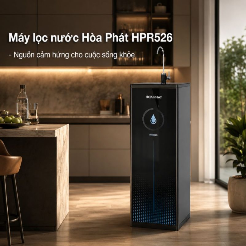 Máy lọc nước Hòa Phát HPR526 - 11 Lõi lọc