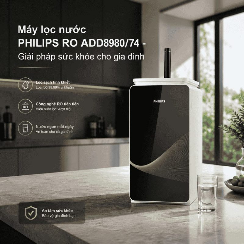 Máy lọc nước PHILIPS RO ADD8980/74
