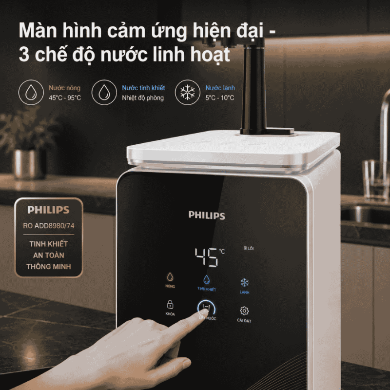 Máy lọc nước PHILIPS RO ADD8980/74