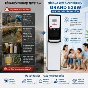 Máy lọc nước R.O Robot 9 cấp Grand 539W