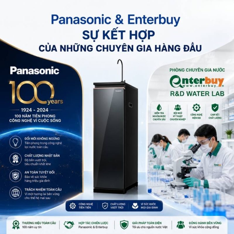 Máy lọc nước RO Panasonic TK-CA812M-VN
